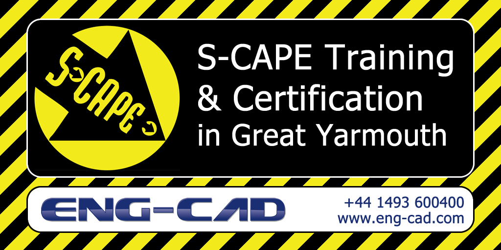 engcad_ltd's tweet photo. Spaces filling fast on £40 S-CAPE Training &amp; Certification in #greatyarmouth Ends Aug 31st http://t.co/4Akxjm0JrX http://t.co/gvqm4SmBzu