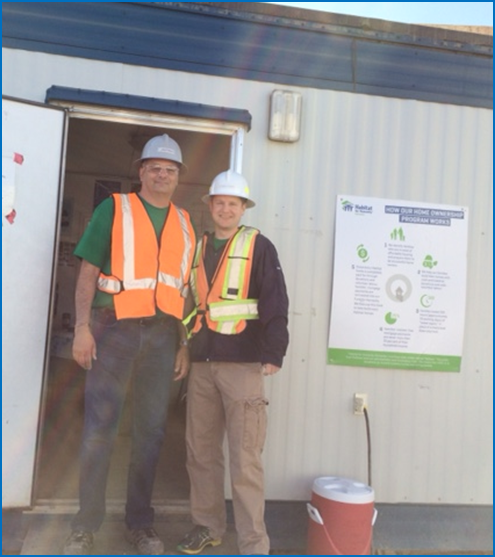 ENTRECCorp's tweet image. ENTREC volunteered their time for the day to help build a house with Habitat for Humanity! @Habitatedm @Habitat_org