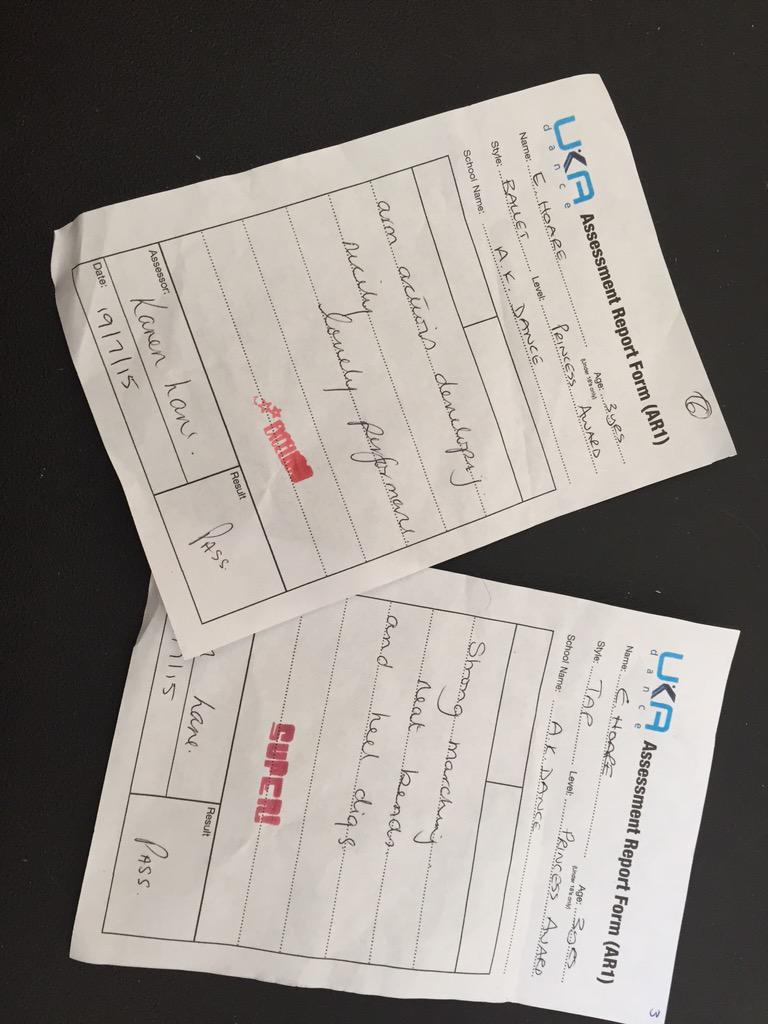 Super proud mumma, Elsie passed both exams 😍 #tap #ballet #daughter #pass #overthemoon