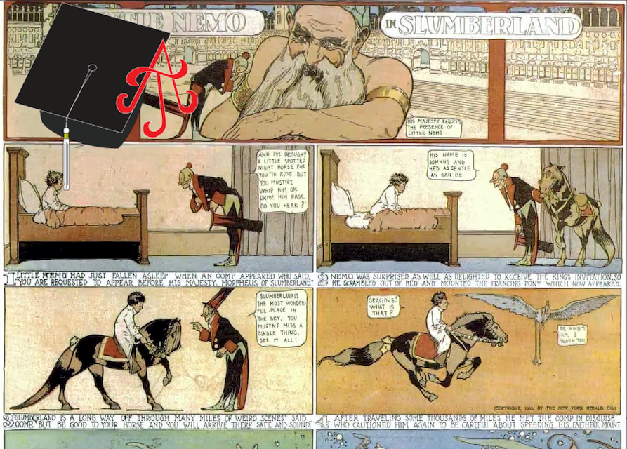 AcademicsToday's tweet photo. Comic Book Course - Week 2 Lesson 2 - Little Nemo: https://t.co/jCUYoJcKcd via @YouTube #comics #comic #comicbooks http://t.co/nE1fU7yzfO