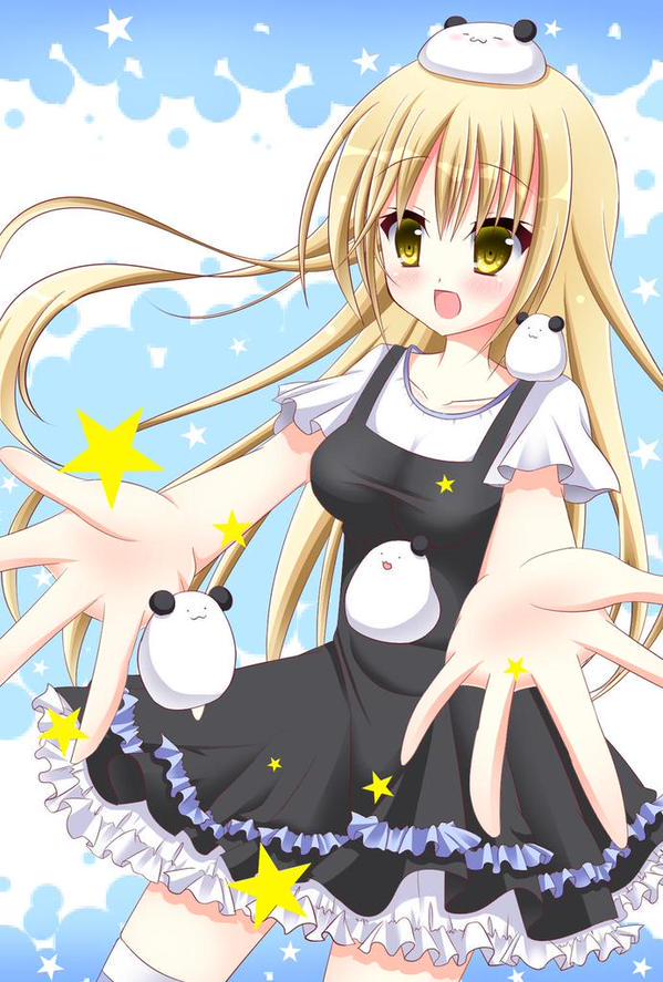 _KYUIN_'s tweet photo. ぱんだ組公式キャラクター　笹ノ葉ぐみ子をよろしくお願いします～！ http://t.co/yK6Hl0eQzD