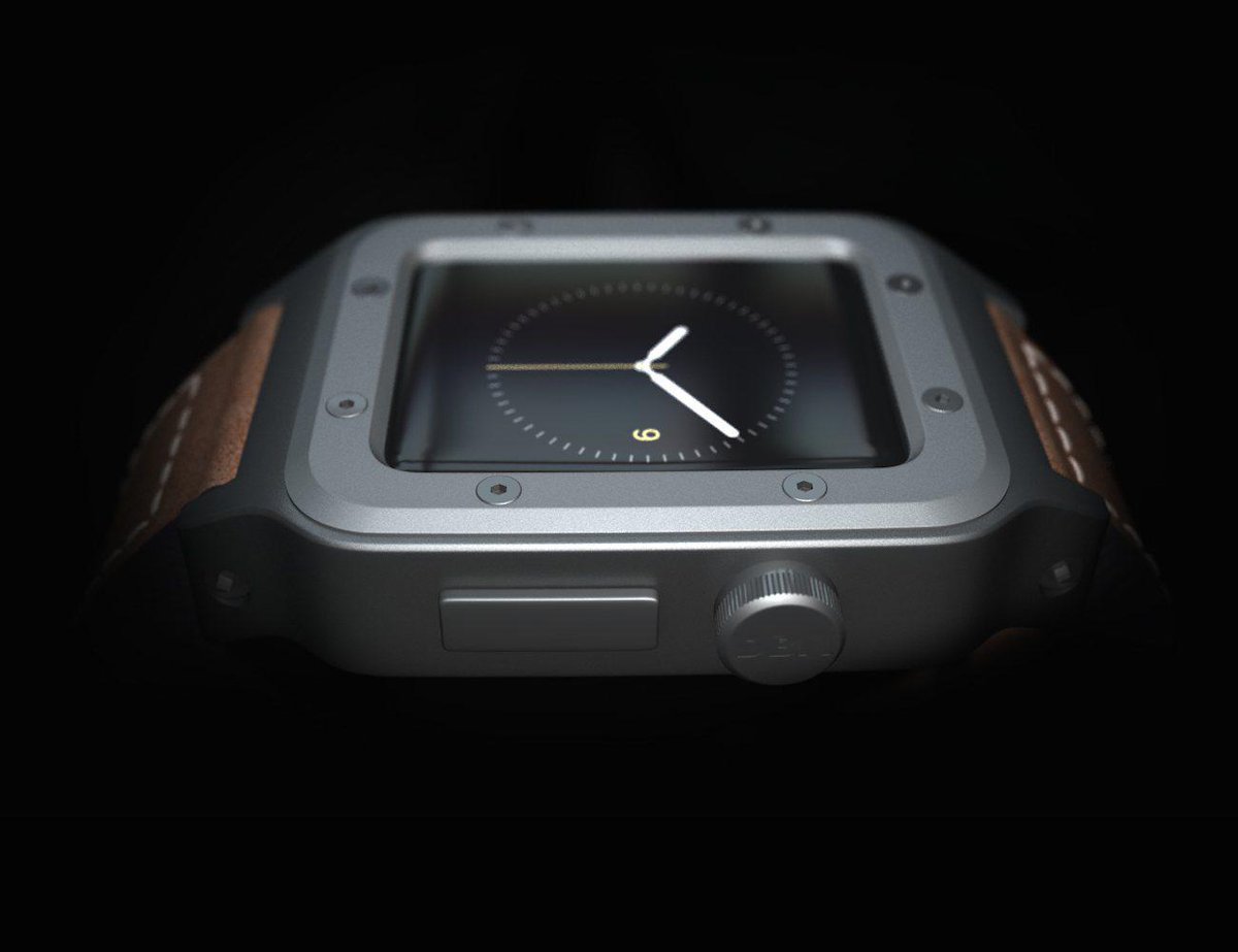 GadgetFlow's tweet image. Banded Classic Case by @designedbymany buff.ly/1O9avsv A traditional and protective case for your #AppleWatch!
