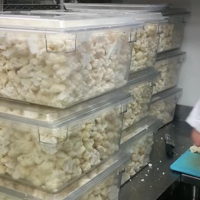 CenturyHG's tweet photo. Good morning Edmonton! We are busy prepping our cauliflower fritto for @TasteOfEdm today! #yegfood http://t.co/biSrfltXwb