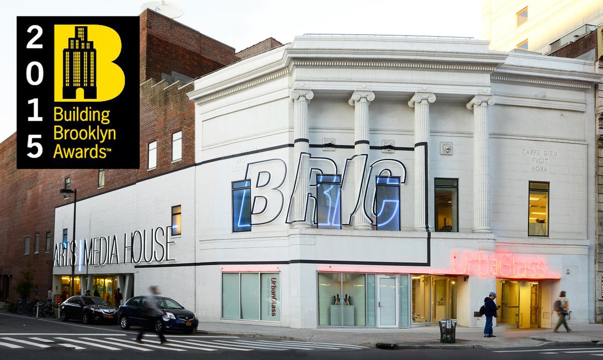 Leeser_Arch's tweet photo. We are thrilled to see BRIC among tonight's Building Brooklyn Award winning projects! Thank you @BrooklynChamber! http://t.co/mqIY4wt8uR