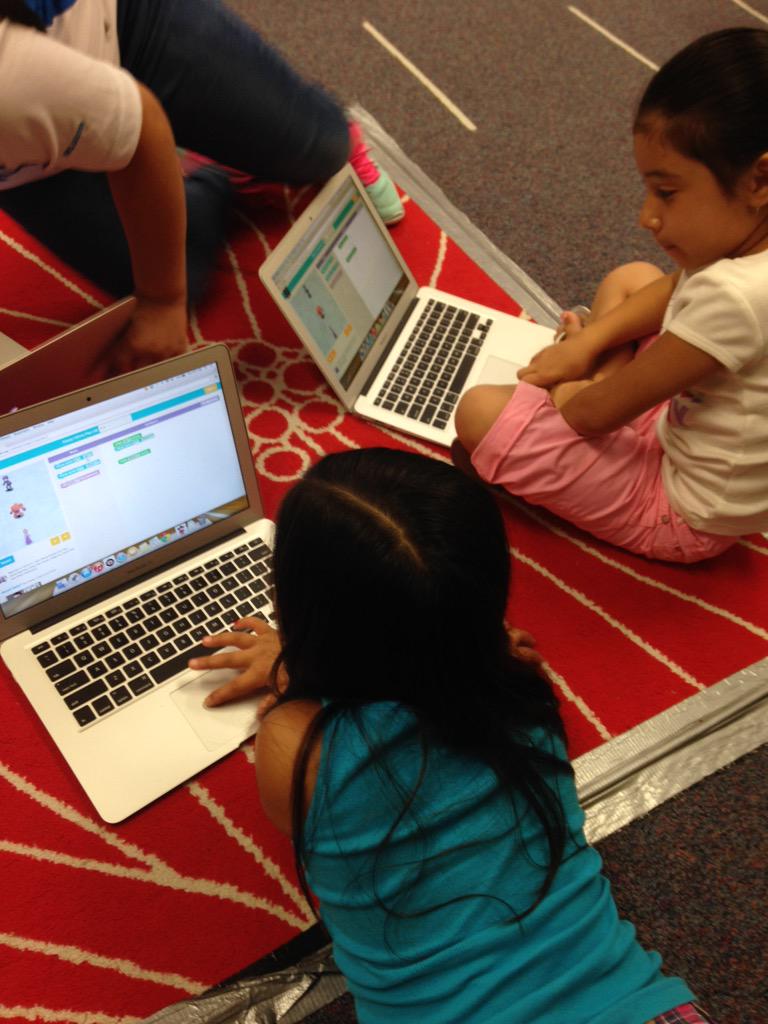 tallykagen's tweet photo. How awesome is this...coding kids! #centralstem #teamcentral #lisdsummer http://t.co/i8YQtFVIsM