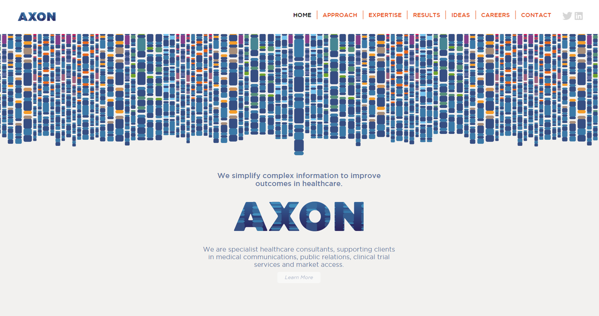 AXON_Comms's tweet photo. AXON’s new website is now live!  Check it out at http://t.co/RQR3J5dNsY http://t.co/YQc6rXSwEV