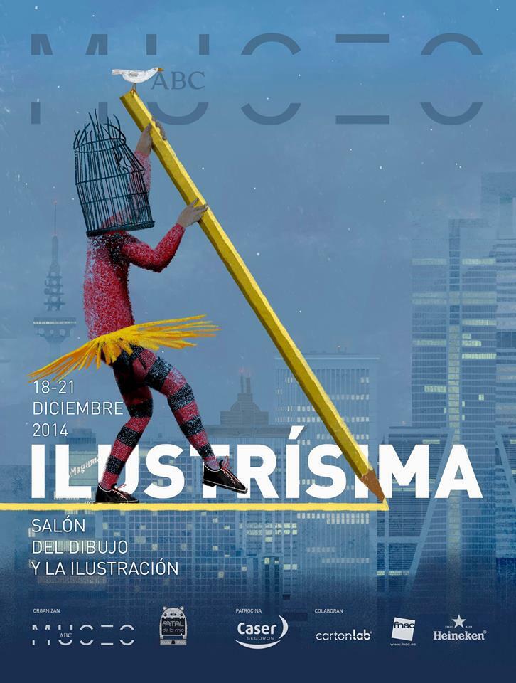 El año pasado el genial @maguma_es ilustró el cartel. ¿Quien lo ilustrará este año? #ilustracion #madrid #dibujo
