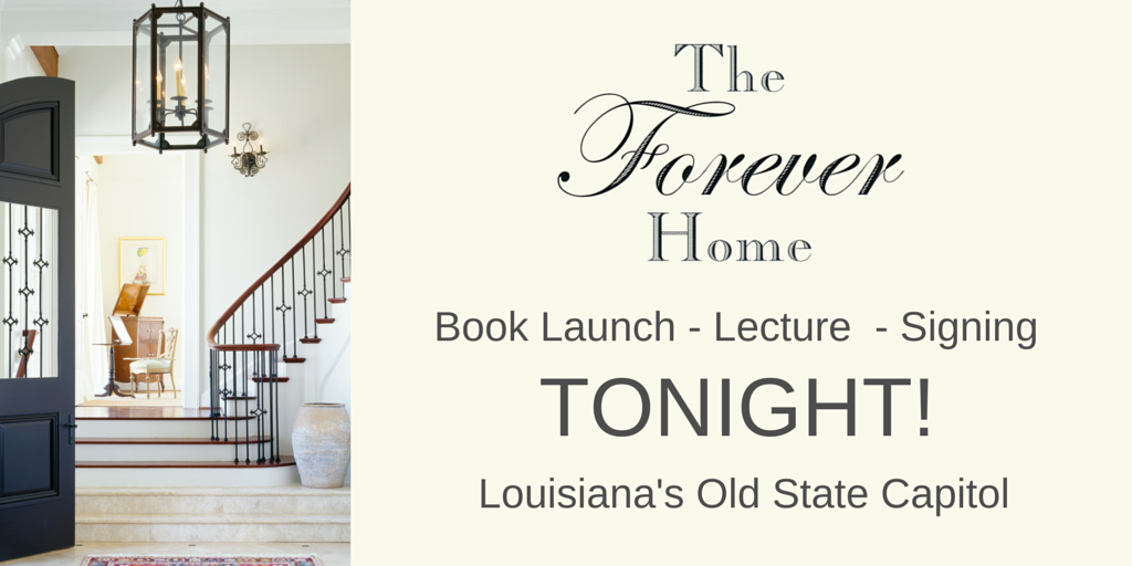 archipets's tweet photo. What 'cha doing after work? Stroll over to the Old State Capitol for a little launch-lecture-signing! #TheForeverHome http://t.co/I0kHVOUTjU