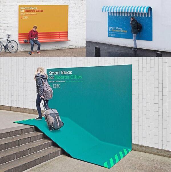 simonsugar's tweet image. Smart Ideas by @IBM #advertising