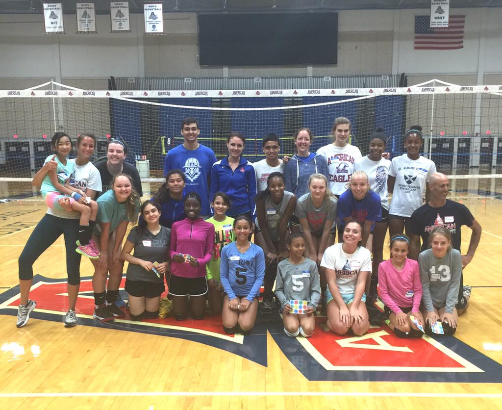 Day 2 American Volleyball Camp award winners!