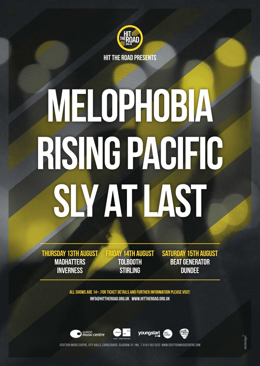 HitTheRoadTours's tweet photo. 13-15 Aug @HitTheRoadTours w/ @RisingPacific @MelophobiaMusic &amp; @SlyAtLast limited FREE TICKET http://t.co/T9c1ZrgfeL http://t.co/5MXo7jR1wC