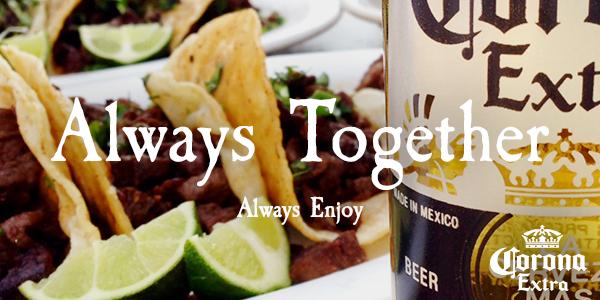 CoronaUSA's tweet image. This is one summer fling we never want to end. RT if you think tacos are #BetterWithCorona