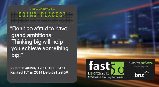 Wise words Wednesday thanks to <a href="/BNZ/">Bank Of New Zealand</a> #NZFast50