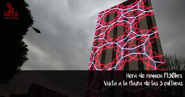 RODADA 23/07 Tlatelolco nos espera. Estamos de fiesta!! #2oAniversario #NezaBike cita a las 1930 hrs salimos 20 hrs