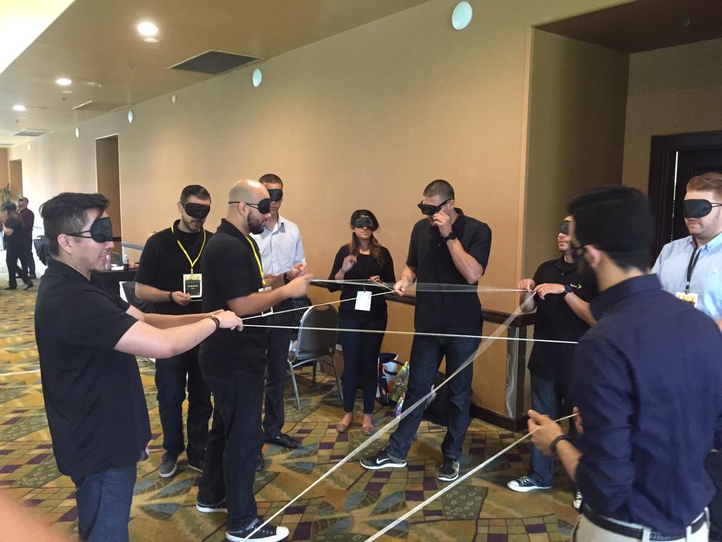 JROSELL01's tweet photo. LA #Wolves Ops training going down! The blind leading the blind. #LALVRetailFun @blee01 #Wolfgang http://t.co/4GodUIKFrB