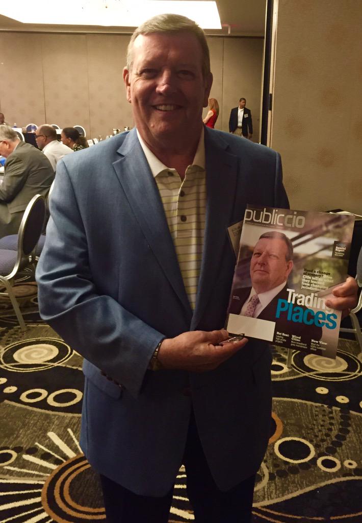 RebeccaFriedman's tweet photo. Seeing double - Kentucky CIO JIm Fowler at #pciotech @kyshp @NASCIO http://t.co/9I7epZqQZE