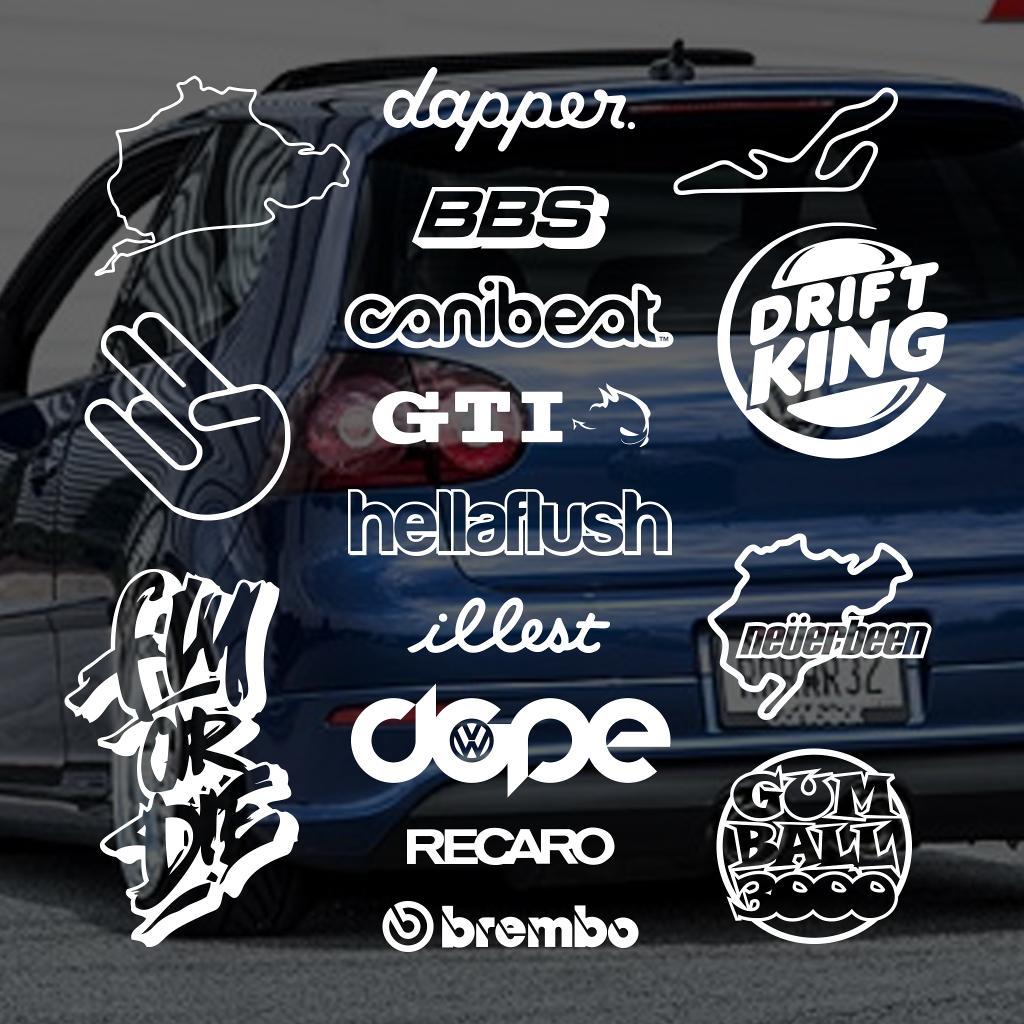 Llevate todas estas pegatinas por solo 34€ envio incluido. En blanco o negro.
#fuelstickers #vinilos #pegatinas