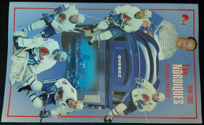 Sz1909_Szemberg's tweet photo. One of my jewels; #Nordiques last media guide before they went west. Mint condition. QUE had a great core of skill. http://t.co/LftbPEOT4V