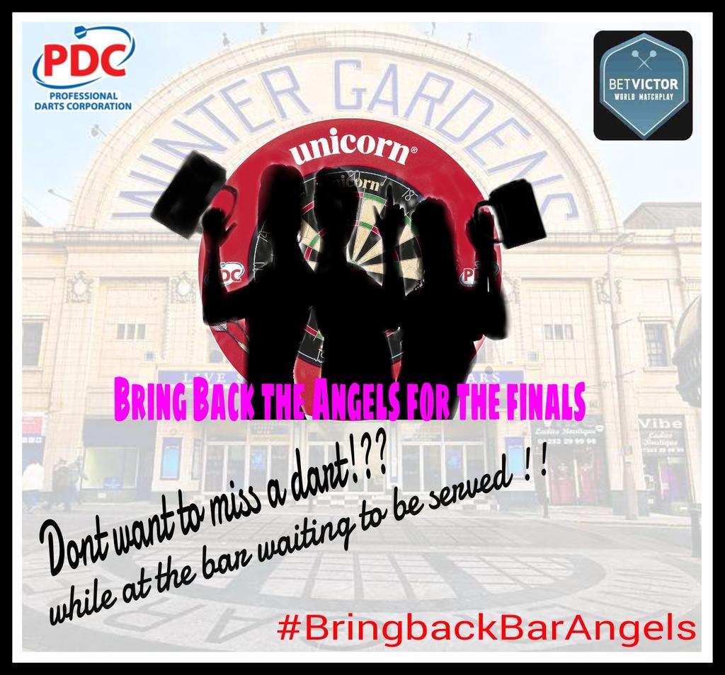 Andyroo241G's tweet photo. #darts #wmp15 #BringbackBarAngels #bringbacktheangels @BarAngelsUK  keep the fans happy by not missing a dart. Pls RT http://t.co/lrWVkk9PMy