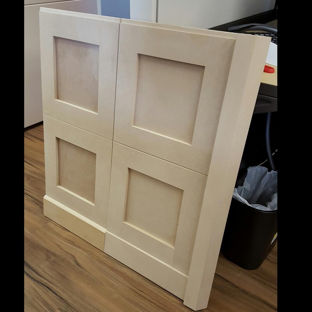 Raw MDF paintgrade wainscoting millwork samples for one of our commercial lobby project in #yaletown stay tuned.#cre