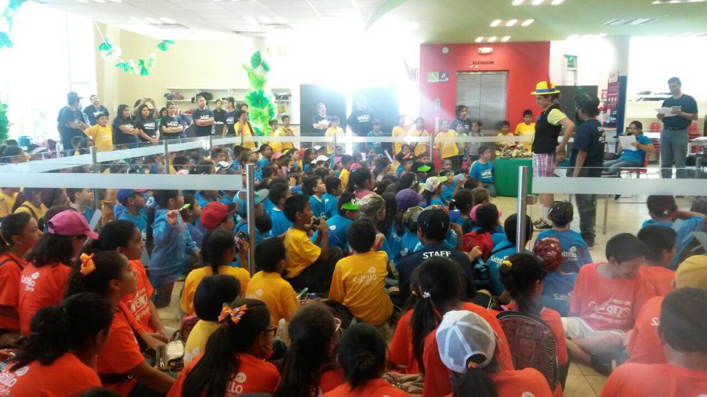 CarlosOrtaC's tweet photo. Con éxito se realizan los cursos de verano en @Biblioparques... ¡Más de 1,100 niños participando! #Saltillo http://t.co/dWhubrrToq