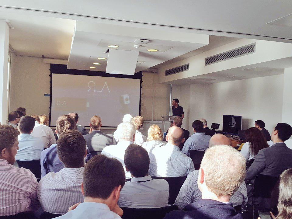 theDTG's tweet image. Adam from @RLAnalytics shares his ideas on visual recognition #Innovation