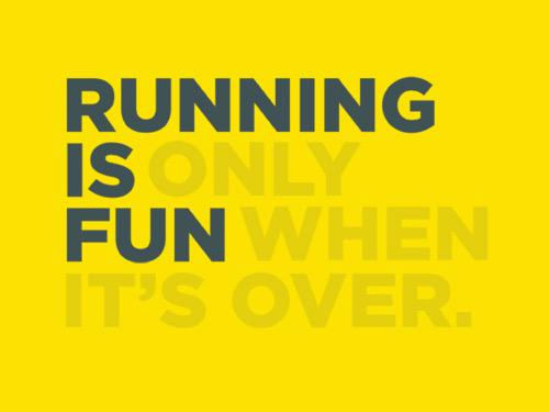 troublefinda's tweet photo. I'm team yellow.....the grey is all lies๐ #RunningWild #RunKeeper #noforestgump #stitchissues #angryrunner @petemcki http://t.co/ue5AIJygBu