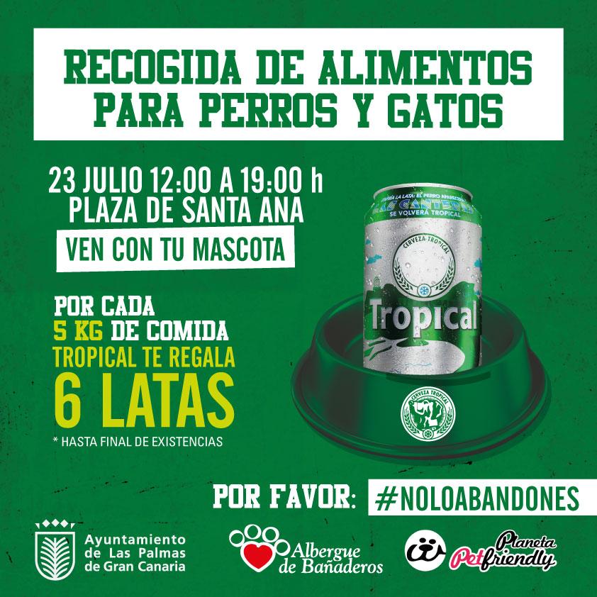 cervezatropical's tweet photo. Este jueves de 12 a 19 h. por 5kg de comida de animales regalamos un 'six pack' de Tropical!
https://t.co/mX8buPy416 http://t.co/NXzBqcSz1f