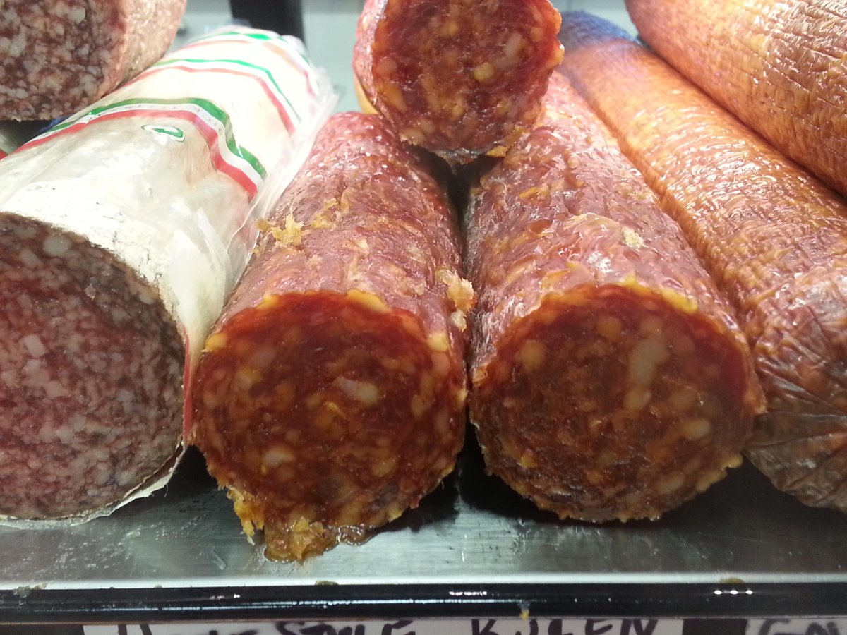 Scarpones_YYC's tweet photo. Beautiful weather calls for picnics in the park. We have a large charcuterie selection to choose from. #ItalianStore http://t.co/QBryKva4pM