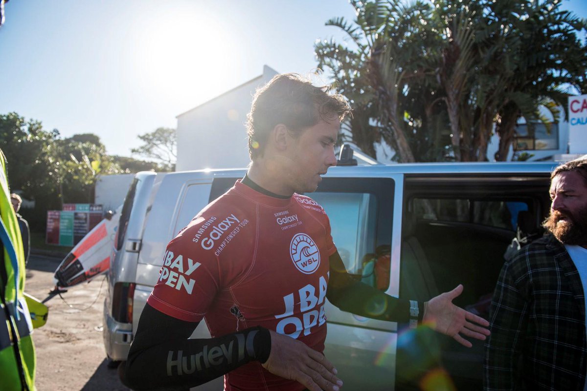 julian_wilson's tweet photo. Thanks for all of the messages. Happy that @Mick_Fanning &amp; I escaped unscathed. Bring on Tahiti! Photos: Ryan Miller http://t.co/z7KHLjeaOy