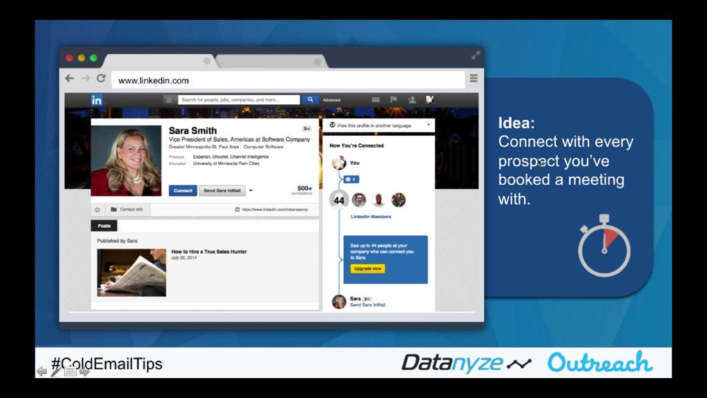 YamunaReddi's tweet image. .@GIDSelling Relationship selling is never going to die. Needs to be active technique. Connect on LI. #ColdEmailTips
