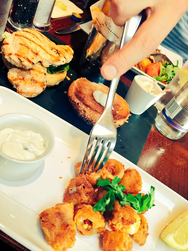 FabolousJem's tweet photo. @MillerandCarter has the best Calamari ever😍🐙 #nobodydoesitbetter #aughton http://t.co/t4n9QVO3Vn