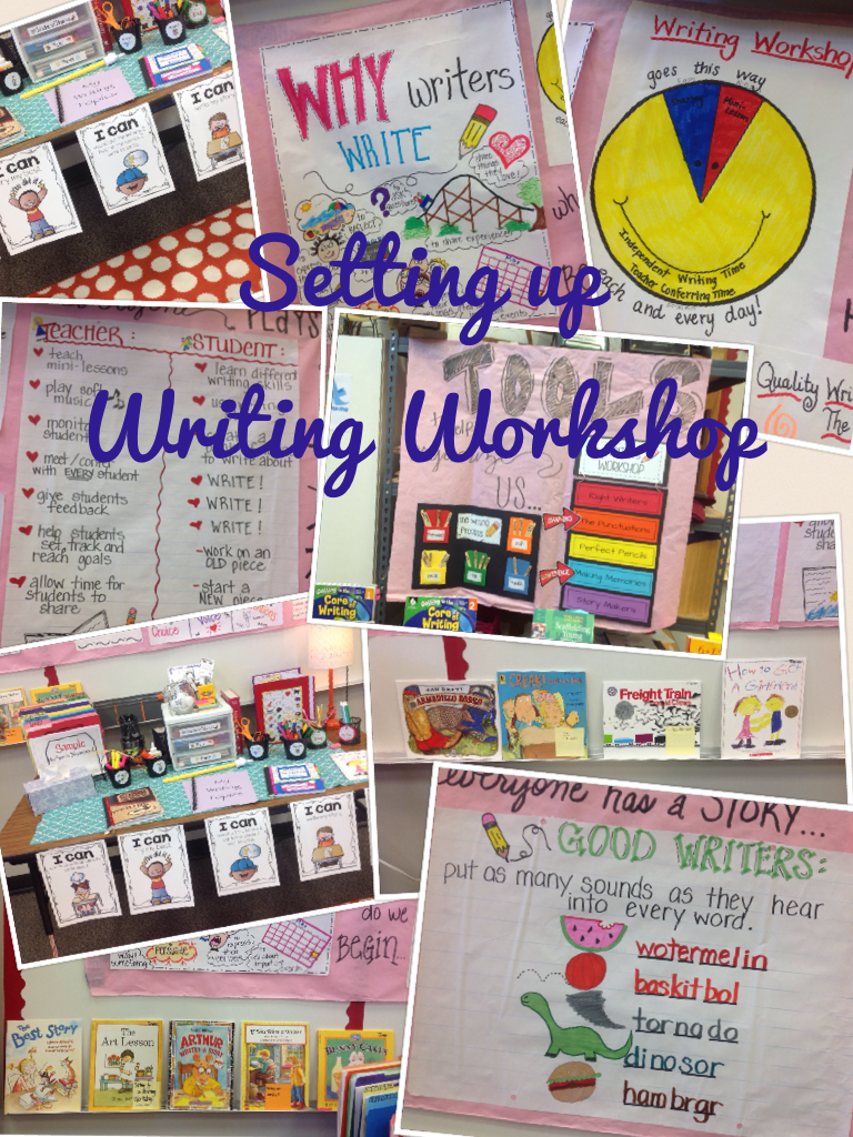 DeniseLambertK's tweet photo. Setting up 
Writing Workshop
#lisdww http://t.co/81plEqjdTl http://t.co/x1qQ5KRFeD