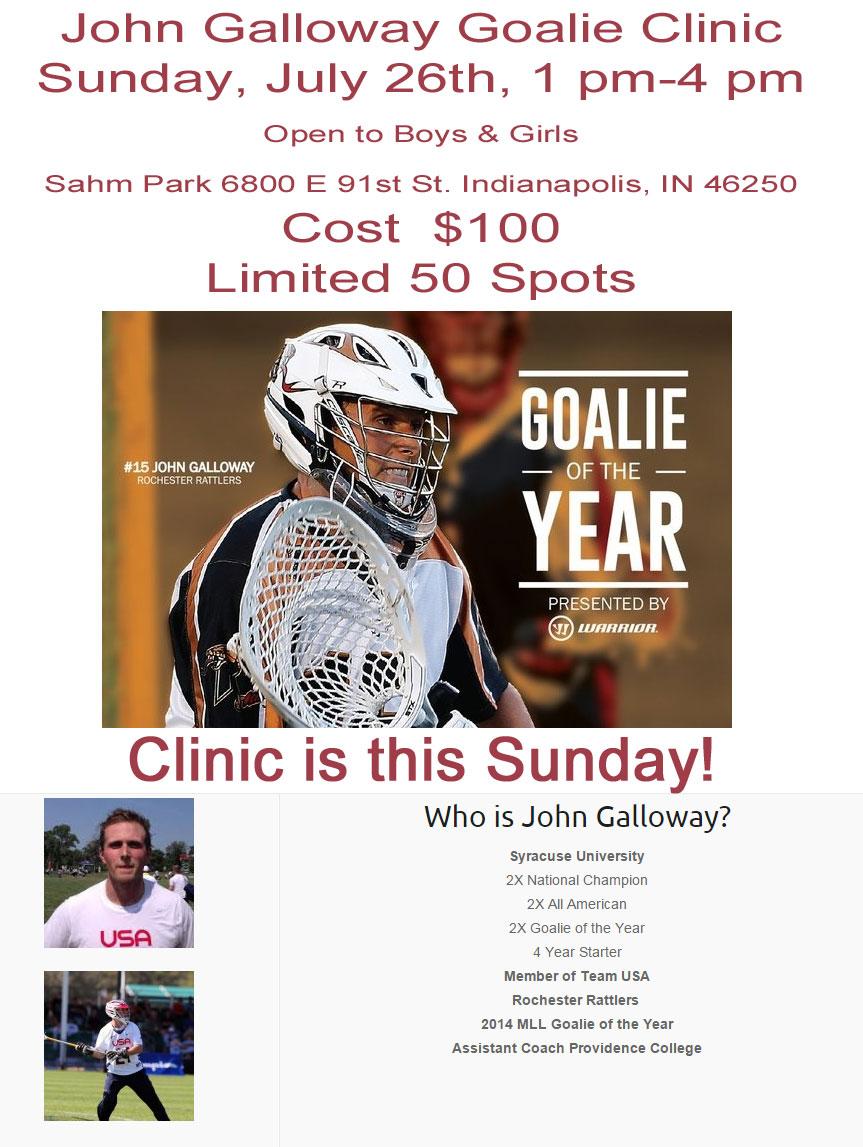 Origins Lacrosse Club (@originslacrosse) on Twitter photo Pro Goalie Clinic this Sunday! <a href="/LB3Liam/">Liam Banks</a> <a href="/laxcoachdoss/">John Doss</a> <a href="/JohnGalloway15/">John Galloway</a> <a href="/CenterGroveLax/">Center Grove Lax</a> <a href="/GCHSBoysLax/">GCHSBoysLax</a> <a href="/HSE_FishersLAX/">HSE-Fishers Lacrosse</a> Pro Goalie Clinic this Sunday! <a href="/LB3Liam/">Liam Banks</a> <a href="/laxcoachdoss/">John Doss</a> <a href="/JohnGalloway15/">John Galloway</a> <a href="/CenterGroveLax/">Center Grove Lax</a> <a href="/GCHSBoysLax/">GCHSBoysLax</a> <a href="/HSE_FishersLAX/">HSE-Fishers Lacrosse</a>