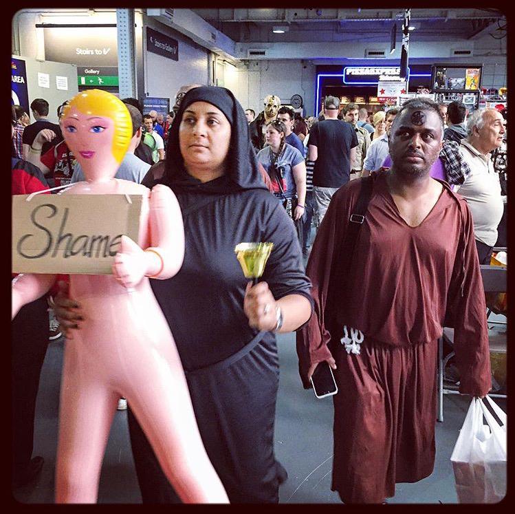 Daenerys's tweet photo. Shame. Shame. Shame. 🔔 http://t.co/IUxTeTbJ5n