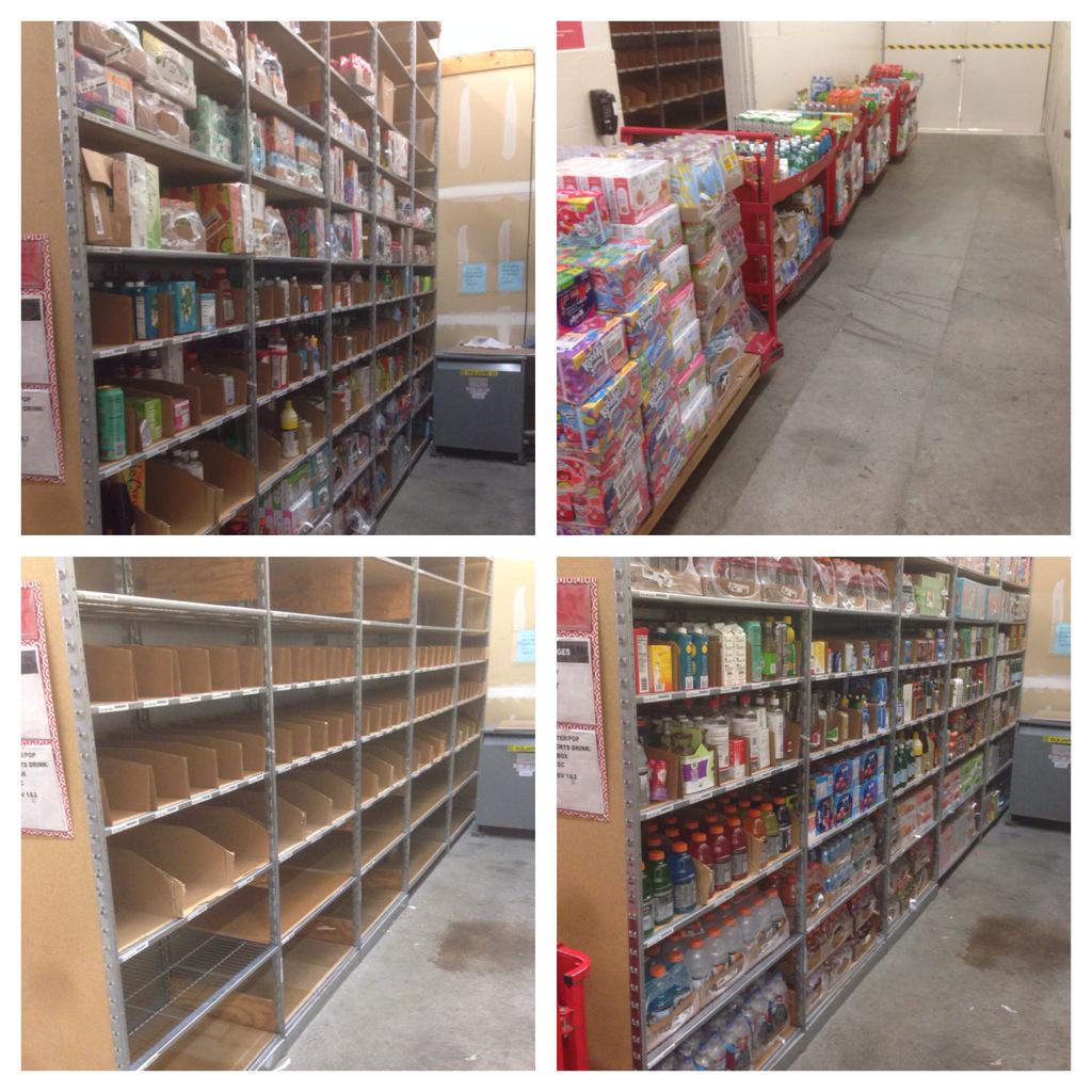 2 aisles purged, 6/10 tubs pushed out, 12 steps checked off #InstockNinjas #G198TubChallenge @alexkimmel @TGTGregWood