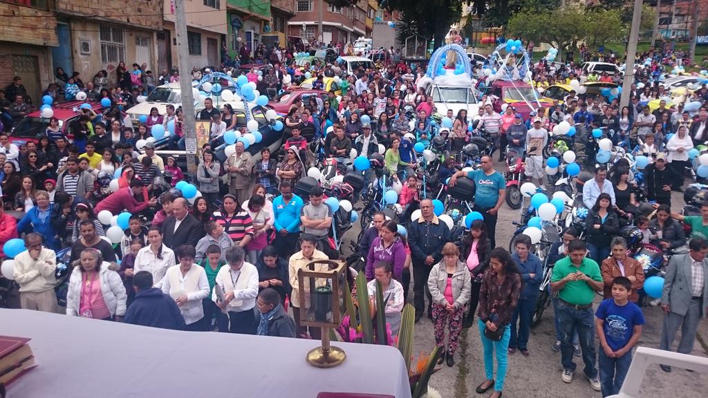 cepaiba's tweet photo. Celebración Fiesta de la Virgen del carmen http://t.co/qoy4a4Xlz5