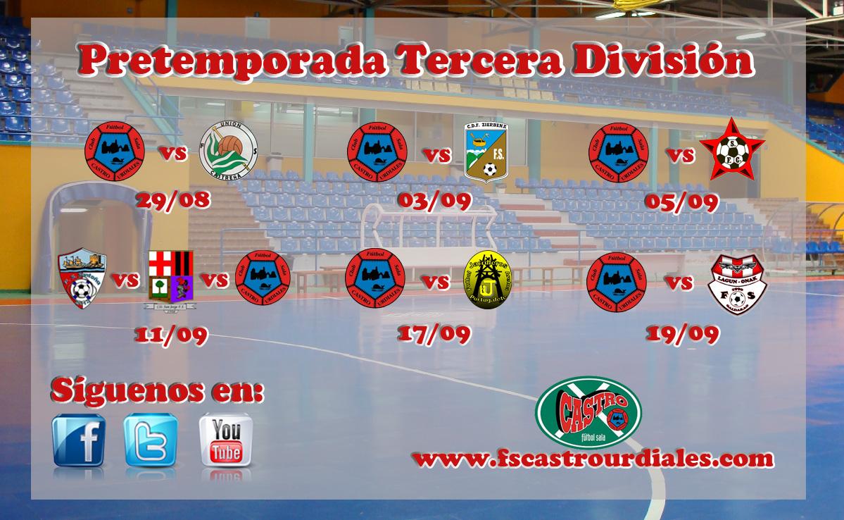 El 3ª División define su calendario de pretemporada facebook.com/cfscastrourdia…