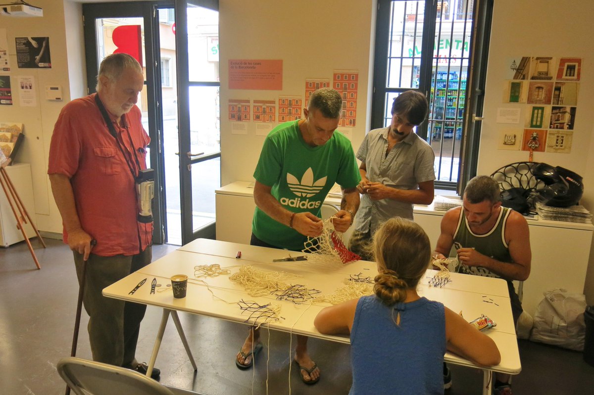 barceloneta1761's tweet image. Aquí teniu unes fotos del últim dia del “Taller de Xarxa”, nomes dir-vos.. que el tornarem a proposar!