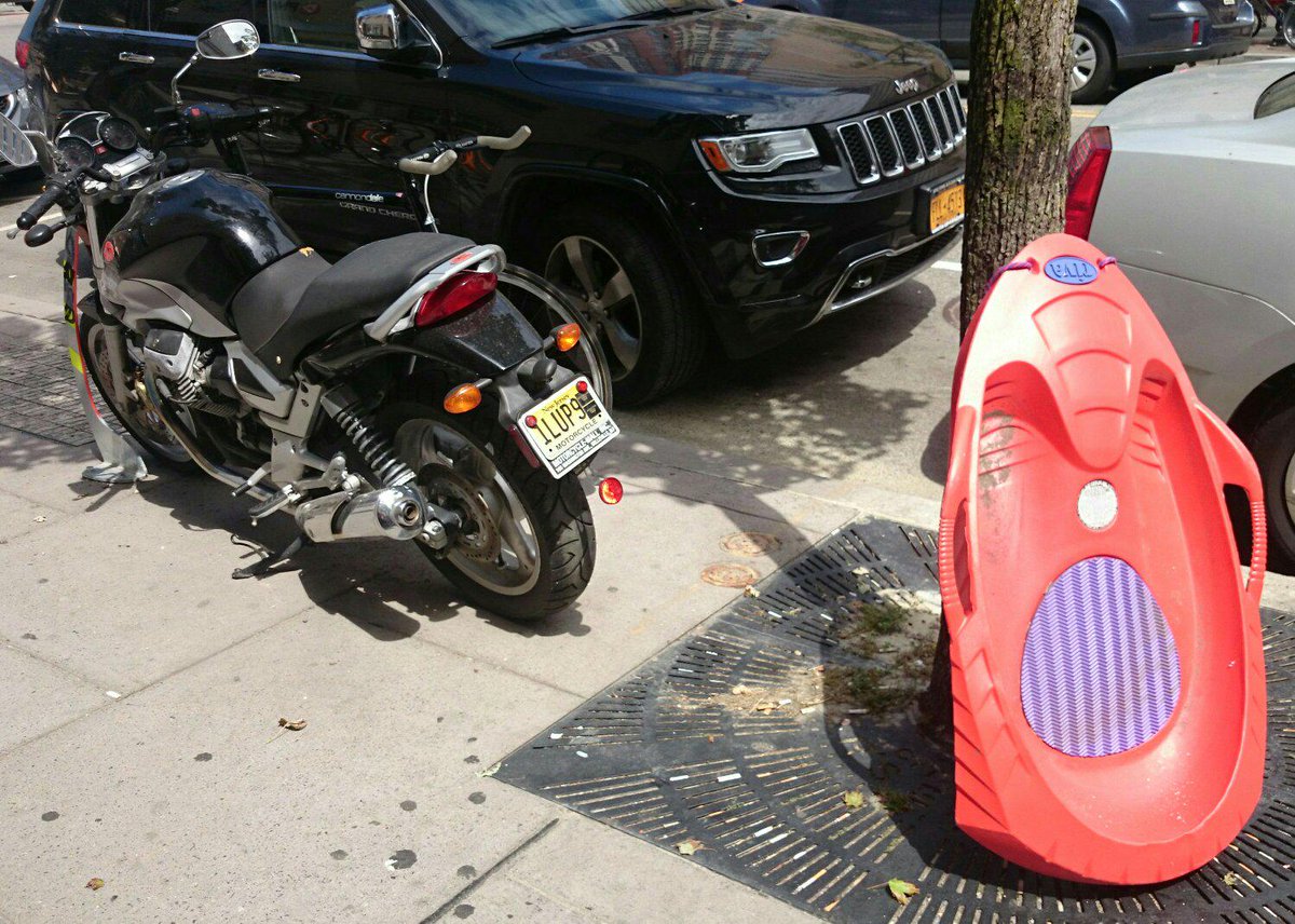 JoeOfHappiness's tweet photo. I think the motorcycle's more practical, in the summer. #summersled http://t.co/gurddIbYCU