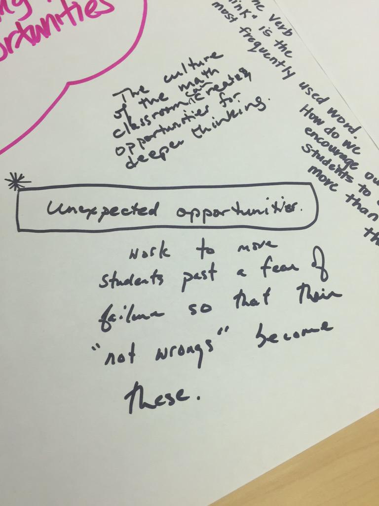 LouisaVecchione's tweet image. Loving the Chalk Talks during Study Group this afternoon. Such a great way to reflect and share ideas. #pzc2015