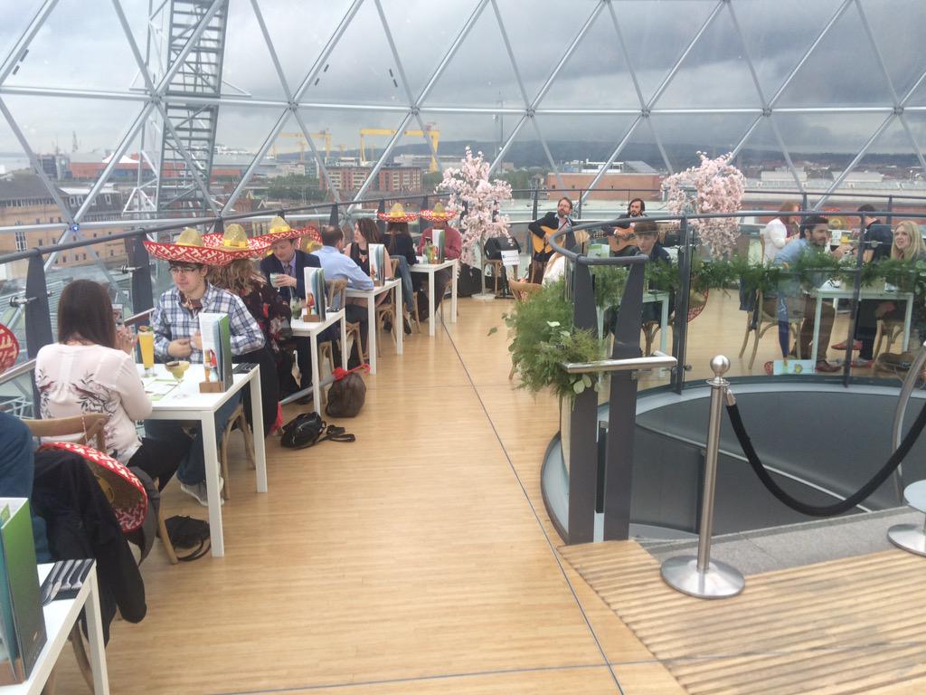 dfoggrestmgr's tweet photo. @TheChiquito #victoriasquare #belfast #dineinthedome #amigo http://t.co/n6uXFX8rYJ