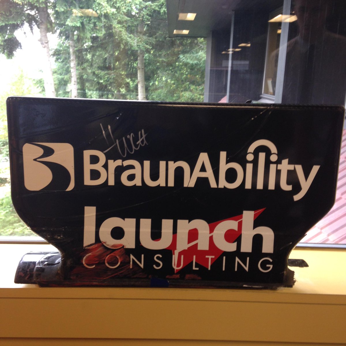 LaunchIdeas's tweet photo. Thanks @SPMIndyCar for the present! Which race did it came from? @Hinchtown @Ryan_Briscoe do you know? #LaunchIndy http://t.co/h7gAfzGSWh