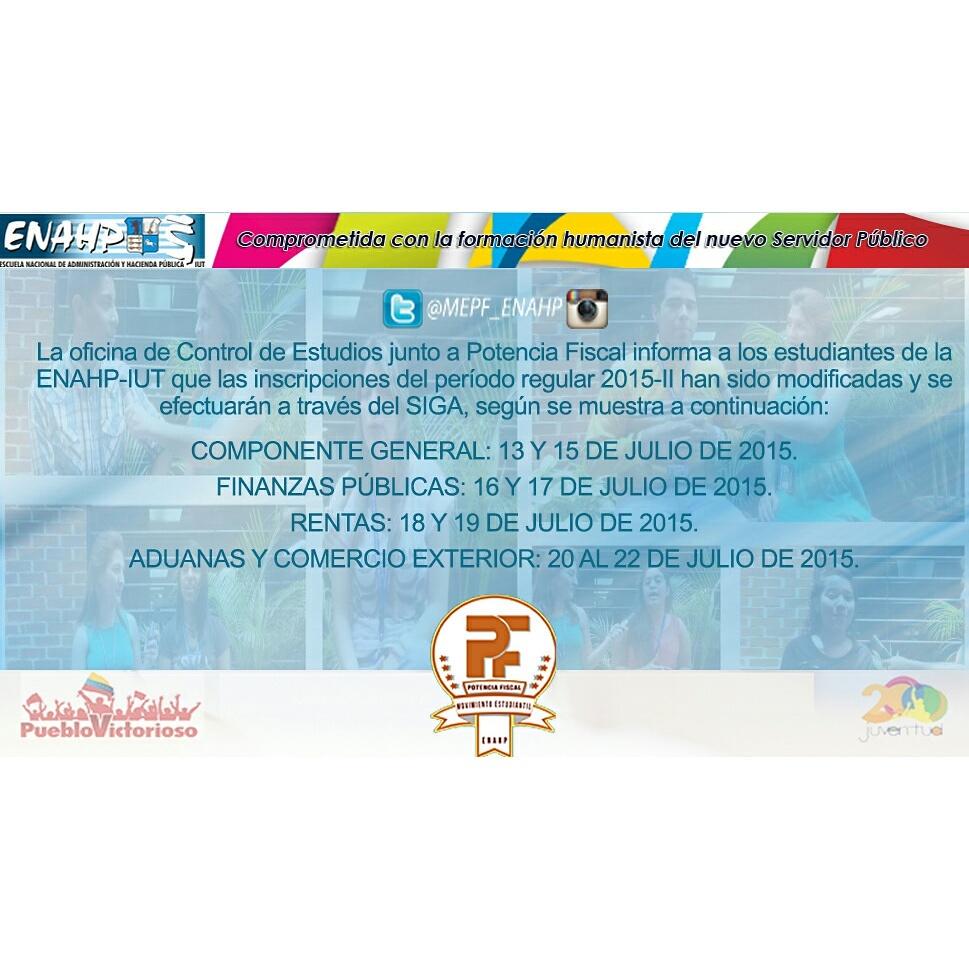 MEPF_ENAHP's tweet photo. @enahpiutoficial @MEPF_ENAHP información destacada sobre inscripciones y sala situaciónal http://t.co/b8xOxFVnb3