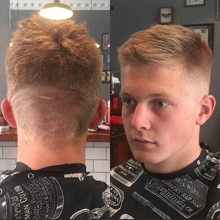 We can fix bad haircuts down at Benjamin's Barber Shop! Finished using <a href="/BonaFidePomade/">bo·​na fide</a> 🐗💈✂️