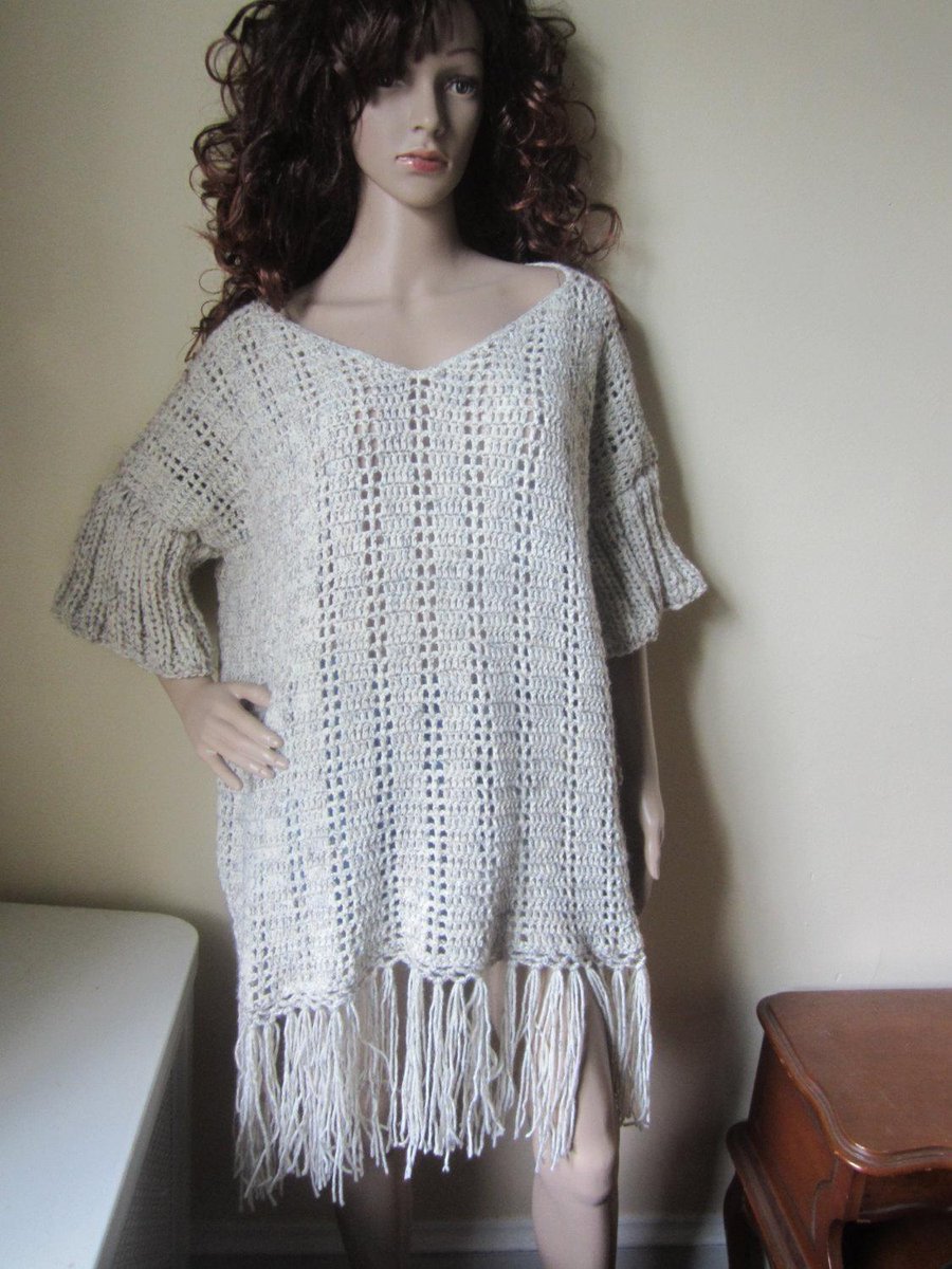 Elegantcrochets's tweet photo. OVERSIZE SWEATER PONCHO, Oversize poncho plus size sweater,… https://t.co/DG97AyR2yF #boho, #crochet #KnittedPoncho http://t.co/PCJuraqAqz