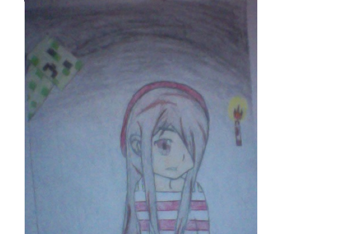 Boomybug's tweet photo. Hay guys I am doing fan art in a anime style if you are intrusted in the anime MC fan art mix here is how one looks http://t.co/lYV1sGLilJ