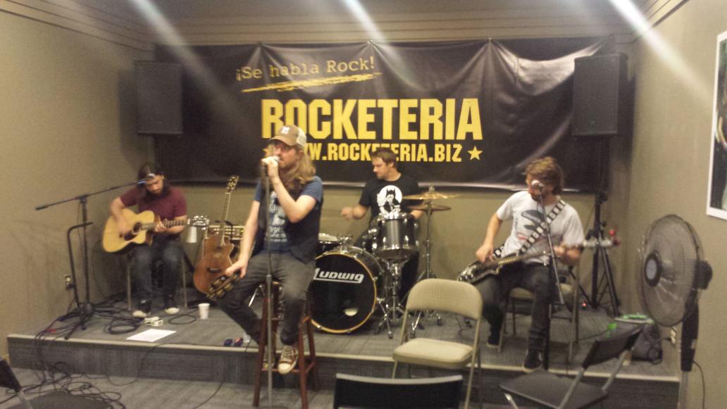 num1sherm's tweet photo. At #rocketeria enjoying acoustic set by #theanswerrocks - great guys, great music. See them tonight @dc9nightclub. http://t.co/4CYtKVZBZd