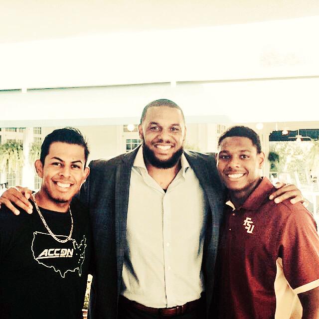 With equal parts talent and depth, @_RobertoAguayo &amp; @JR8_Noles were great representatives for #FSU at #ACCKickoff!