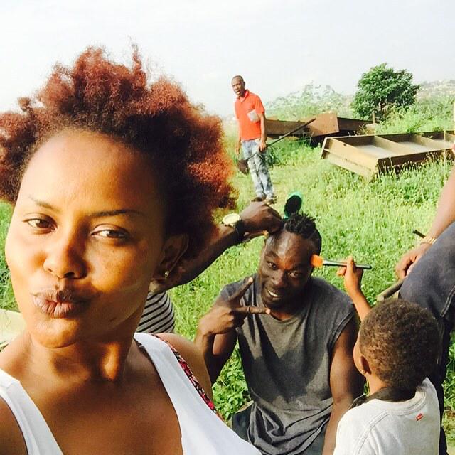 official4SYTETV's tweet photo. TwooThoozin Still Making Waves, On Set With Nana Ama McBrown – Photo http://t.co/l0U6MBJKCo http://t.co/ceFEqekC9y